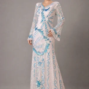 Luxury Embellished Evening Gown 01