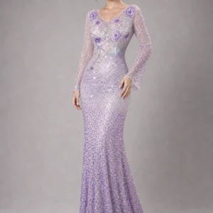 Luxury Embellished Evening Gown 09