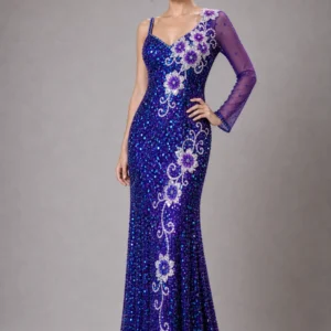 Luxury Embellished Evening Gown 11